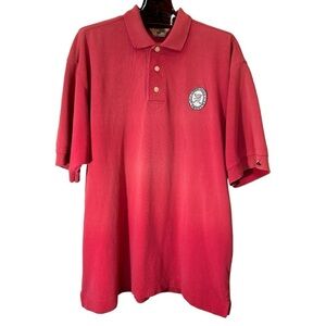 Vintage Cutter & Buck St. Andrews Open 2000 Golf Polo Shirt Red Size XL